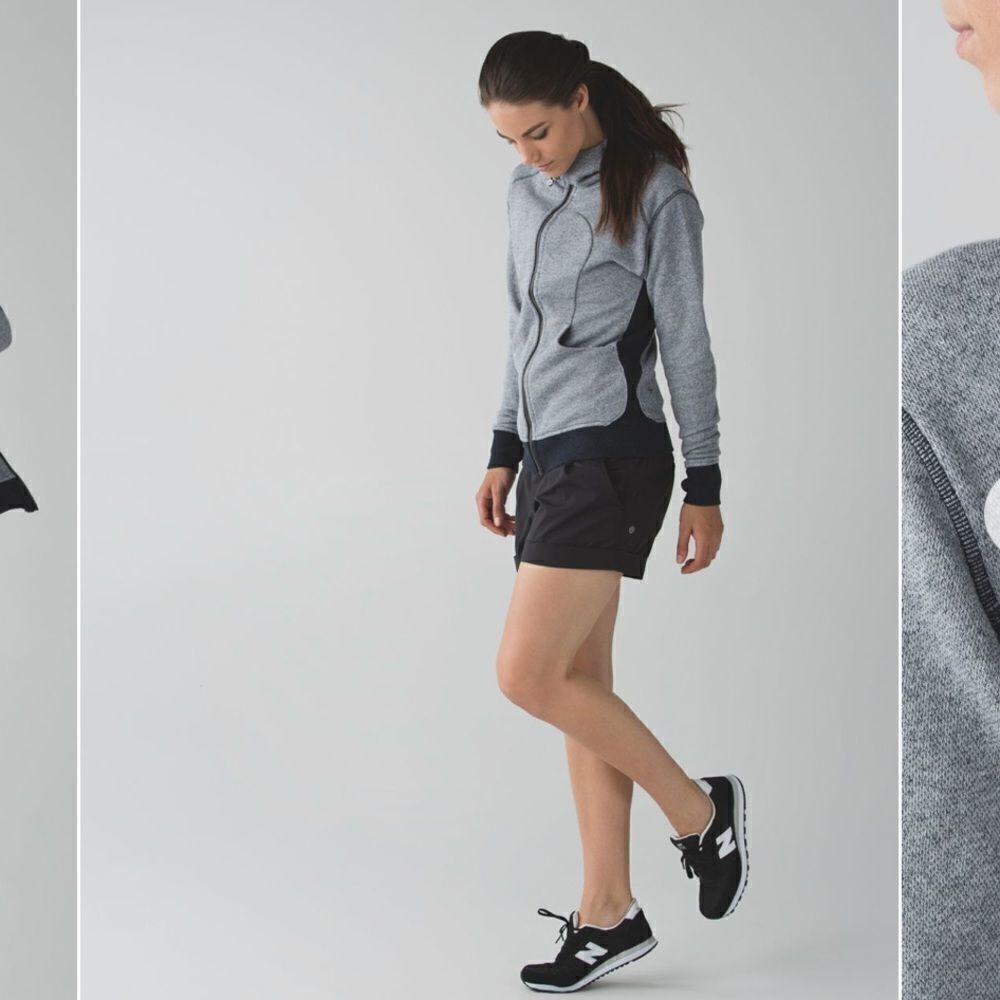 Lululemon On the Daily Hoodie Heathered Naval Blue